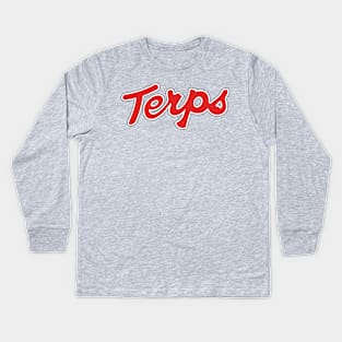 Terps Kids Long Sleeve T-Shirt